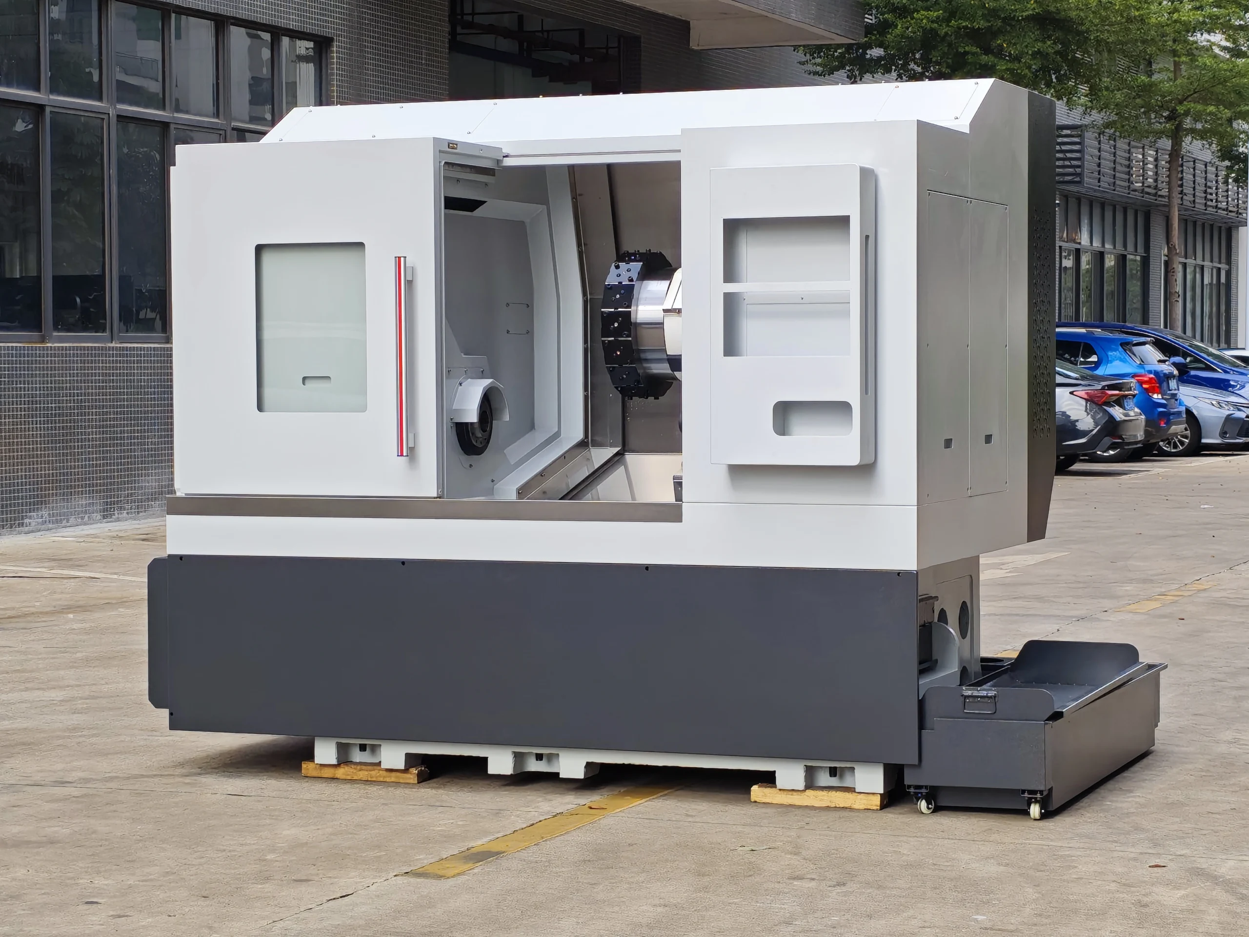 DWSCNC DT52-420CY Interpolated Y-Axis Turn-Mill Lathe