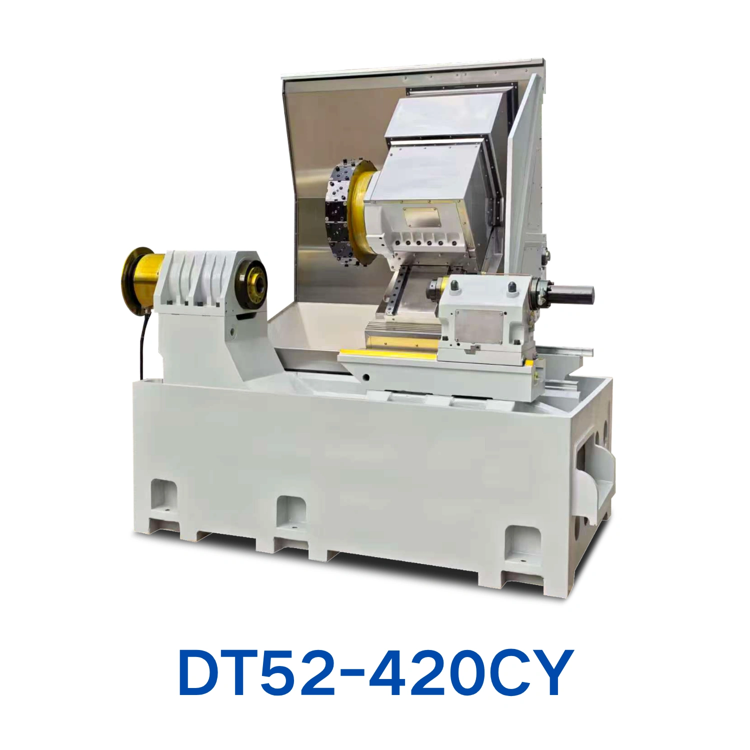 DWSCNC DT52-420CY Interpolated Y-Axis Turn-Mill Lathe