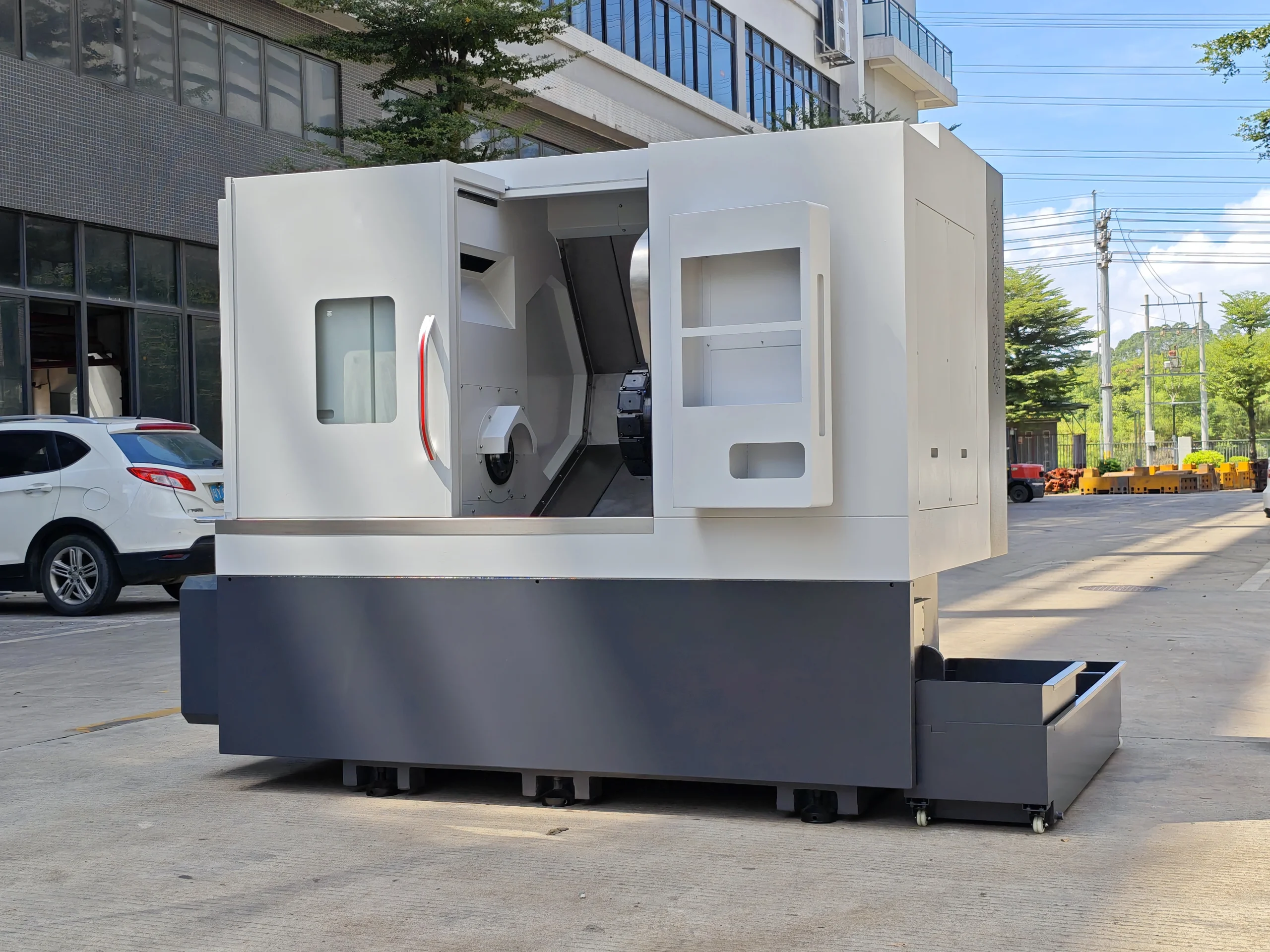 DWSCNC DT52-450Y Y-Axis Turn-Mill Lathe with Tailstock