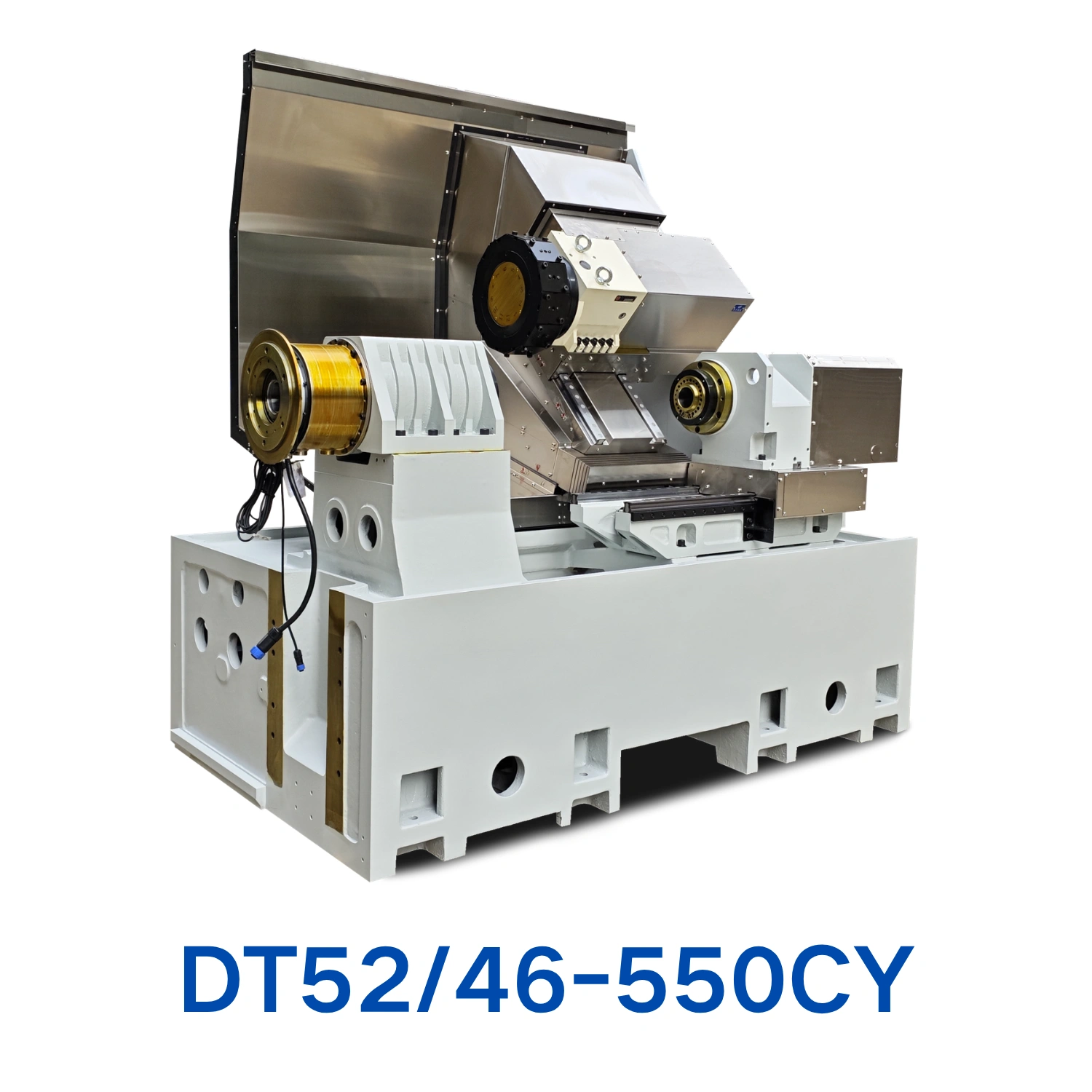DWSCNC DT52/46-550CY Twin-Spindle Turn-Mill Lathe