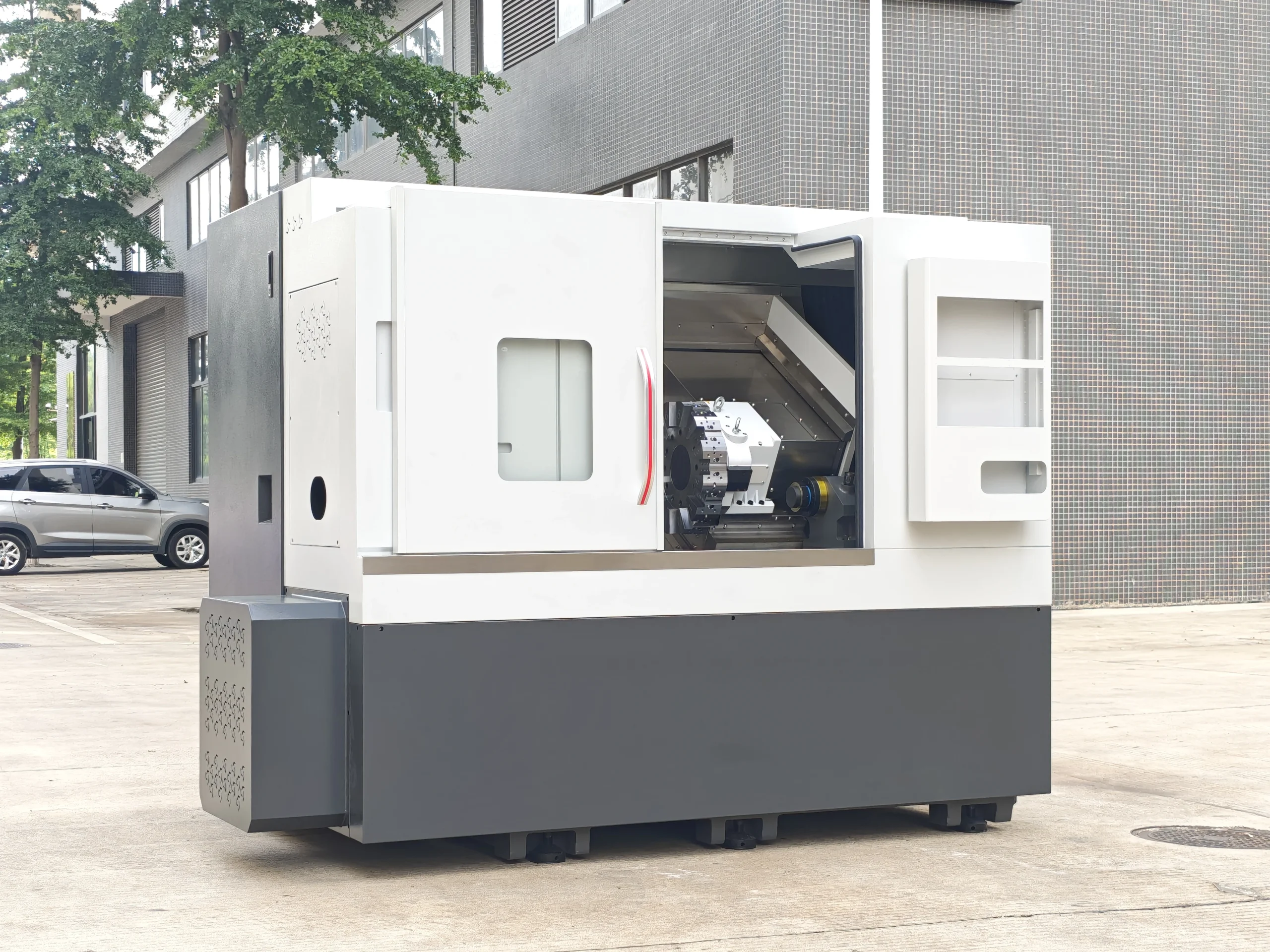 DWSCNC T52-520 Servo Turret Lathe with Tailstock
