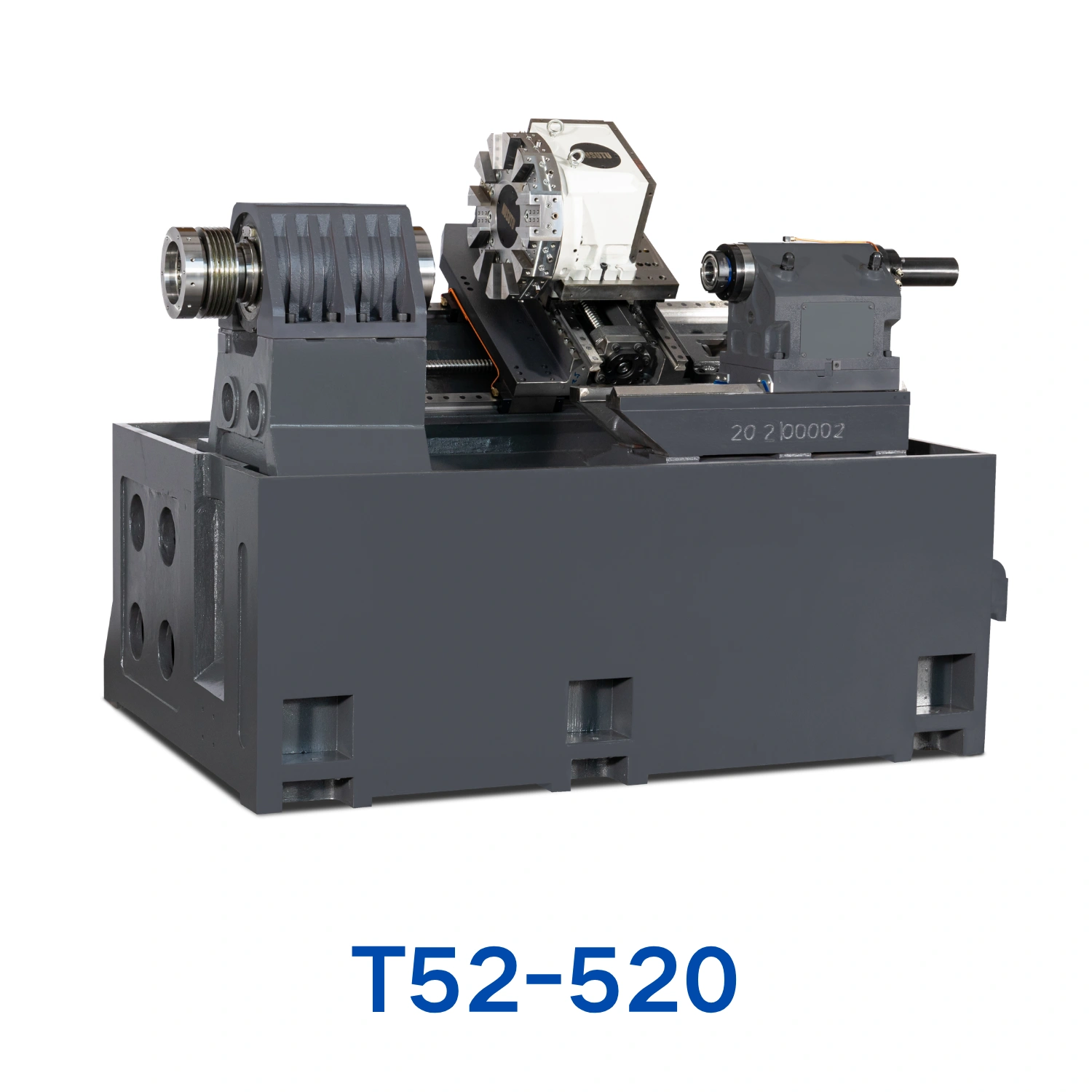 DWSCNC T52-520 Servo Turret Lathe with Tailstock