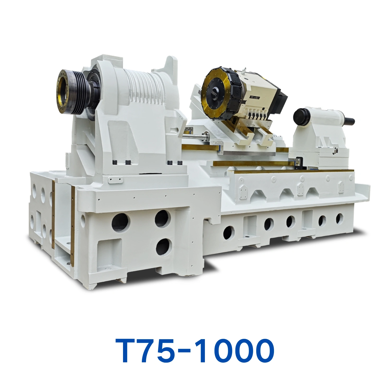 DWSCNC T75-1000 Heavy-Duty Servo Turret Lathe